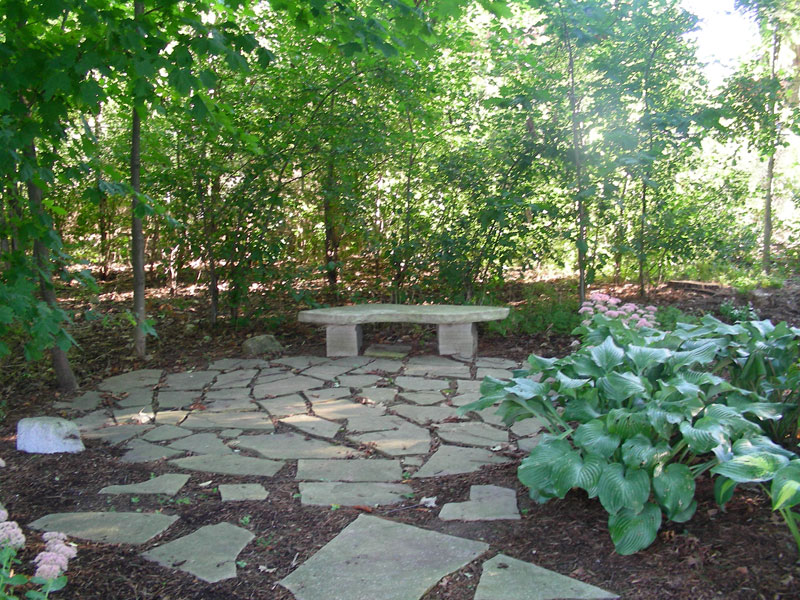 Stone Rock Garden Sanctuary